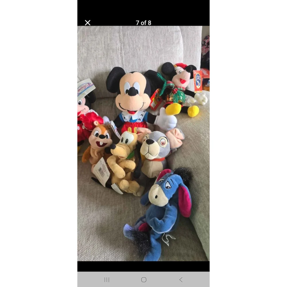 Disney Plushies! Multiple of different Characters! $99 Obo - Picture 6 of 7